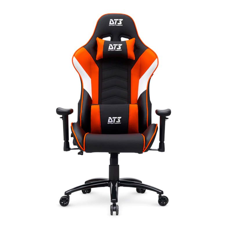 Cadeira Gamer DT3 Sports Elise, Preto e Laranja, 13758-4