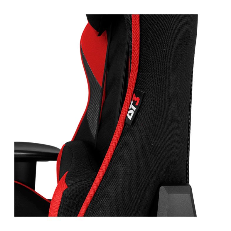 Cadeira Gamer DT3 Elise Fabric, Preto e Vermelho, 13760-7