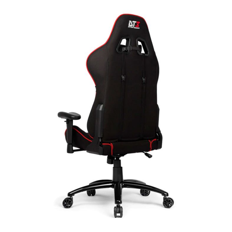 Cadeira Gamer DT3 Elise Fabric, Preto e Vermelho, 13760-7