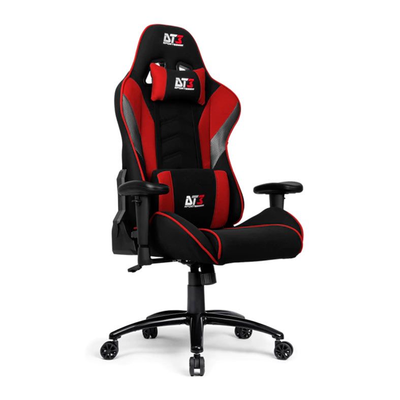 Cadeira Gamer DT3 Elise Fabric, Preto e Vermelho, 13760-7