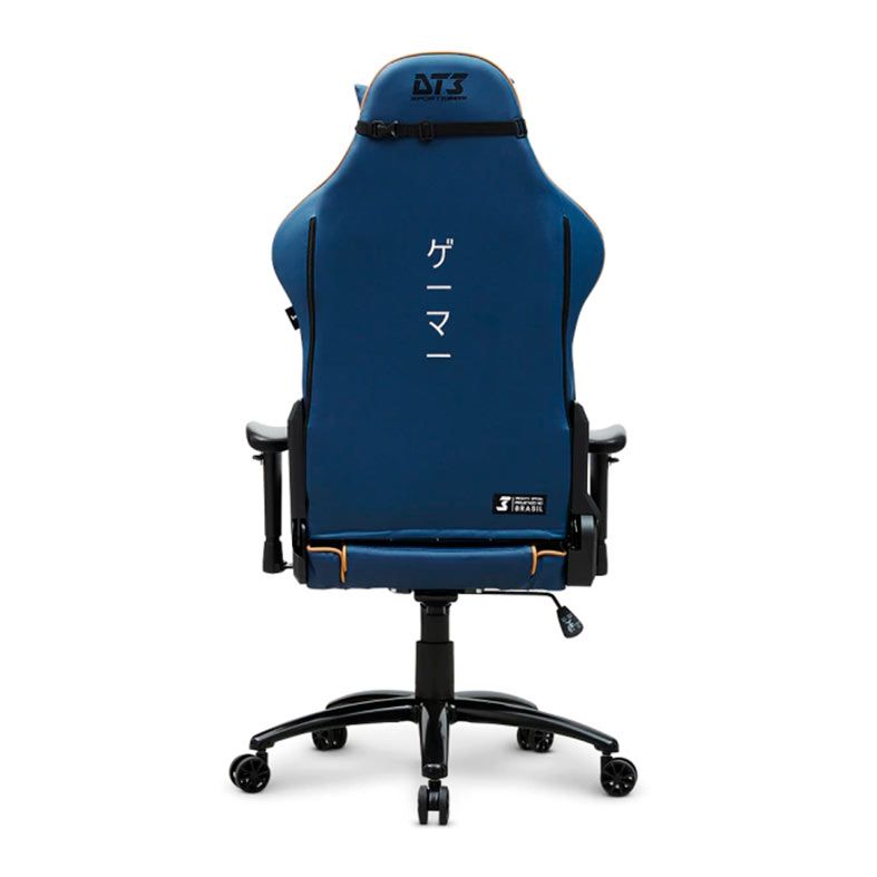 Cadeira Gamer DT3 Sports Tanoshii, Preto e Azul, 13770-8