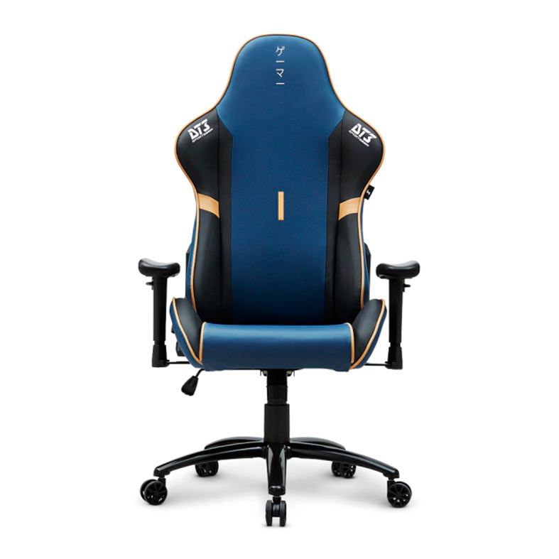 Cadeira Gamer DT3 Sports Tanoshii, Preto e Azul, 13770-8