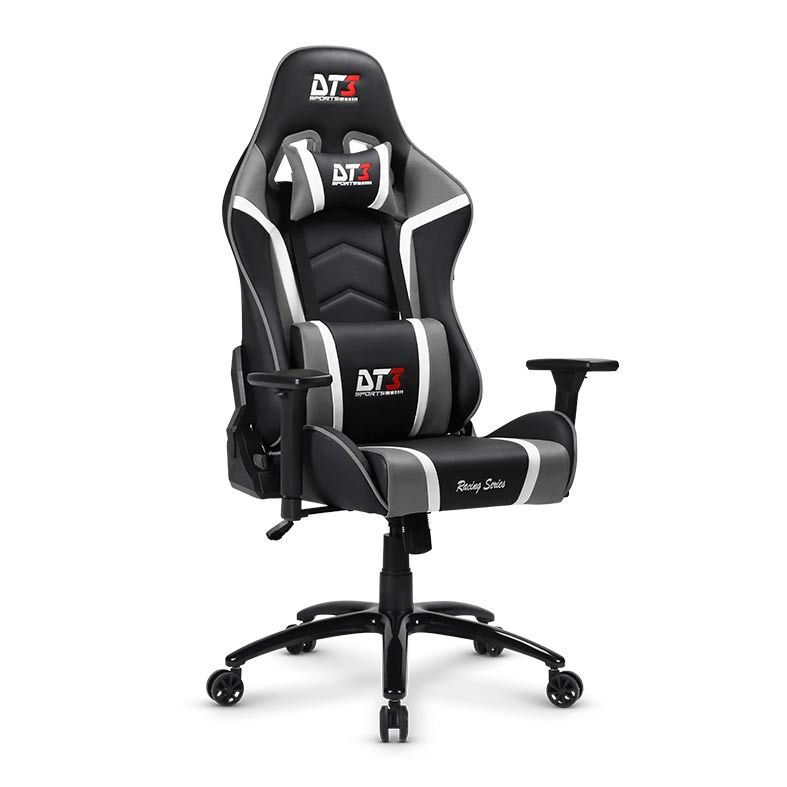 Cadeira Gamer DT3 Sports Modena V2, Preto e Cinza, 13788-7