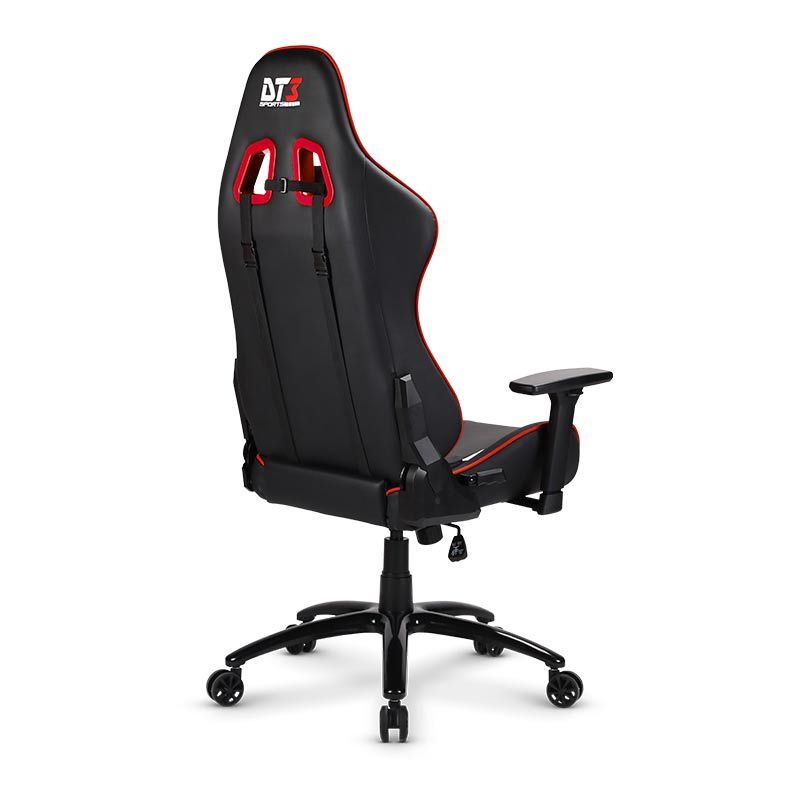 Cadeira Gamer DT3 Sports Modena V2, Preto e Vermelho, 13790-0