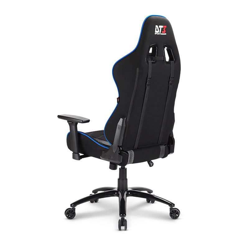 Cadeira Gamer DT3 Romeo V2, Preto e Azul, 13792-2
