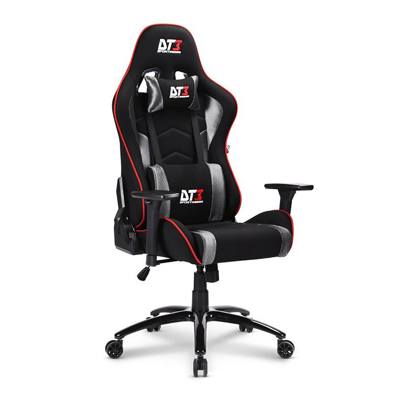 Cadeira Gamer DT3 Romeo V2, Preto e Vermelho, 13795-5