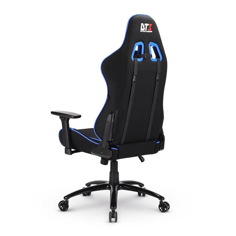 Cadeira Gamer DT3 Sports Mizano Fabric V2, Preta e Azul, 13797-7