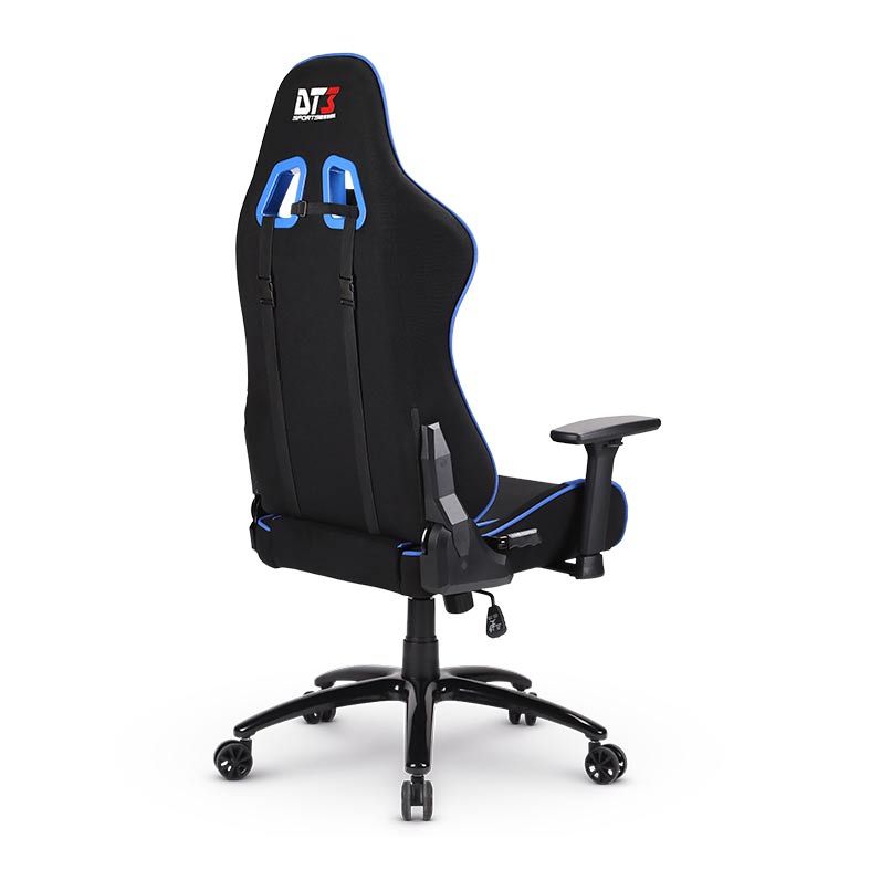 Cadeira Gamer DT3 Sports Mizano Fabric V2, Preta e Azul, 13797-7