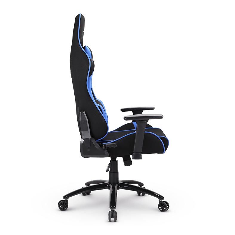 Cadeira Gamer DT3 Sports Mizano Fabric V2, Preta e Azul, 13797-7