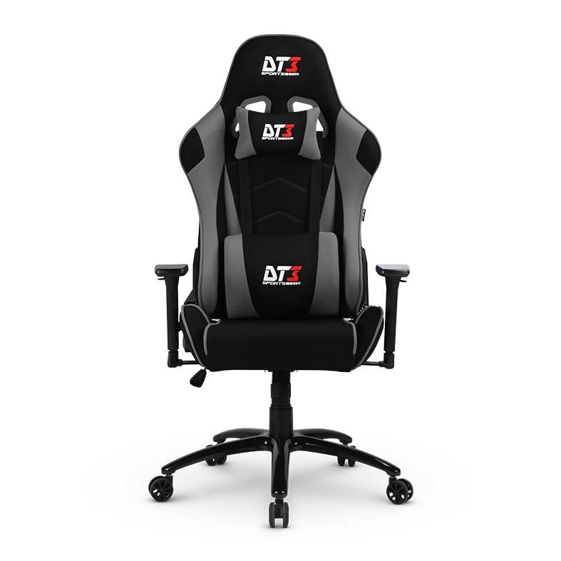 Cadeira Gamer DT3 Sports Mizano Fabric V2, Preta e Cinza, 13799-9
