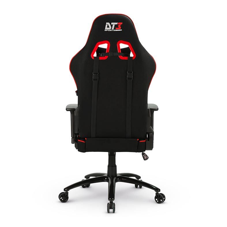 Cadeira Gamer DT3 Sports Mizano Fabric V2, Preta e Vermelho, 13801-3
