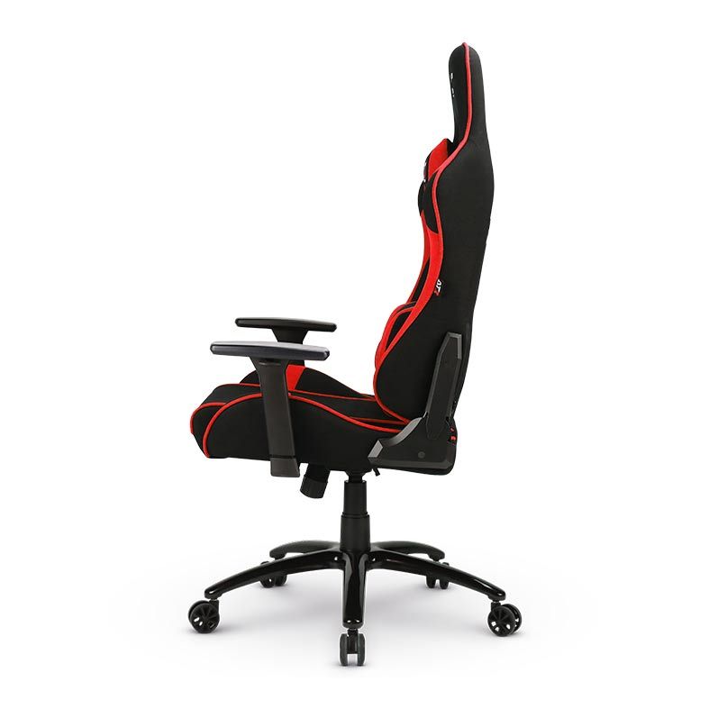 Cadeira Gamer DT3 Sports Mizano Fabric V2, Preta e Vermelho, 13801-3