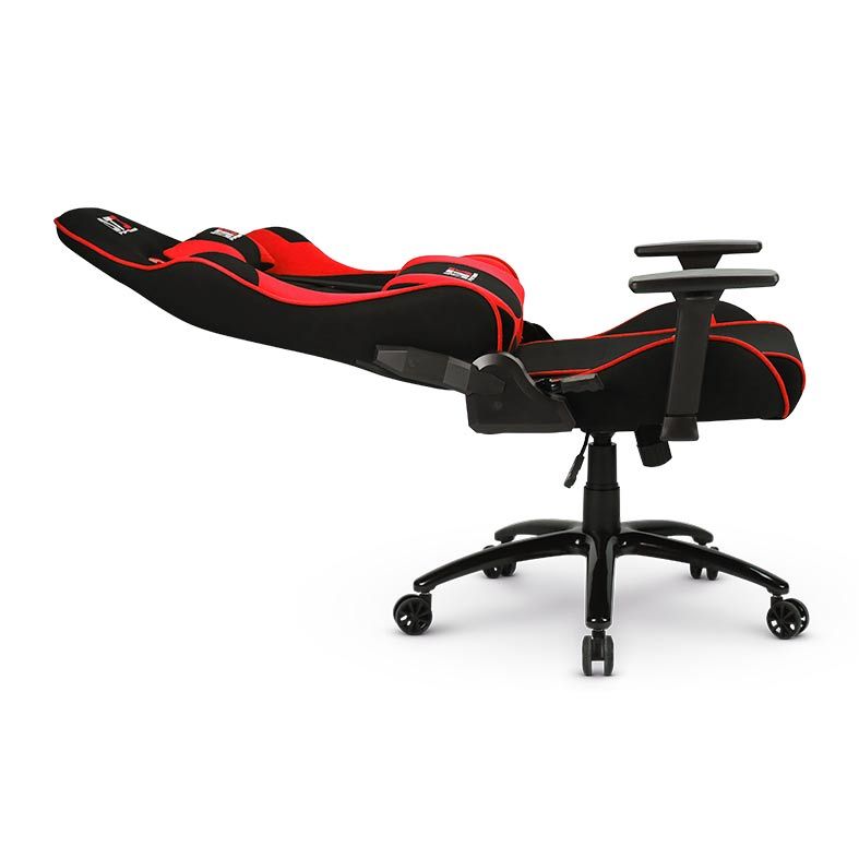 Cadeira Gamer DT3 Sports Mizano Fabric V2, Preta e Vermelho, 13801-3