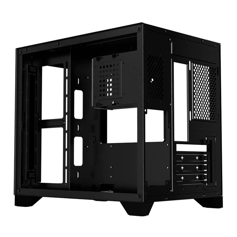 Gabinete DT3 Hyper, Lateral e Frontal de Vidro, Preto, 13872-1