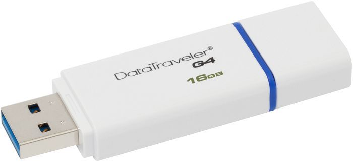 Pendrive kingston Datatraveler Generation 4 16GB USB 3.0 Azul, DTIG4/16GB - BOX