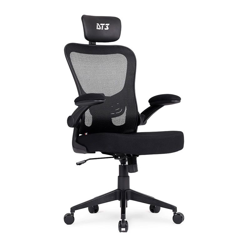Cadeira Office DT3 Vita Sports, Preto, 14024-1