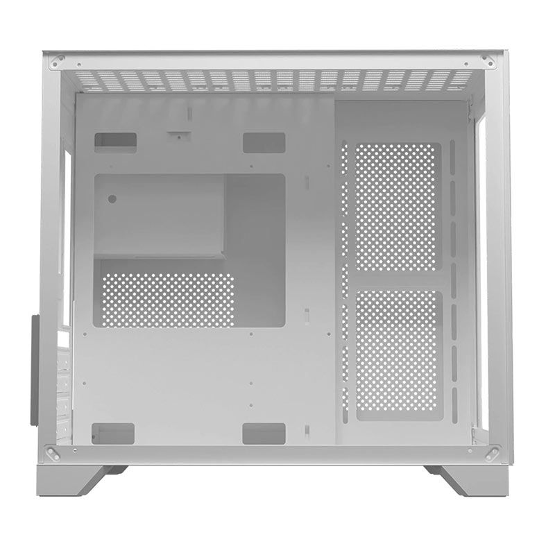 Gabinete DT3 Hyper, Lateral e Frontal de Vidro, Branco, 14026-3