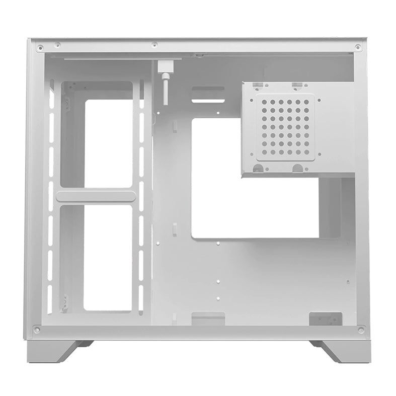 Gabinete DT3 Hyper, Lateral e Frontal de Vidro, Branco, 14026-3