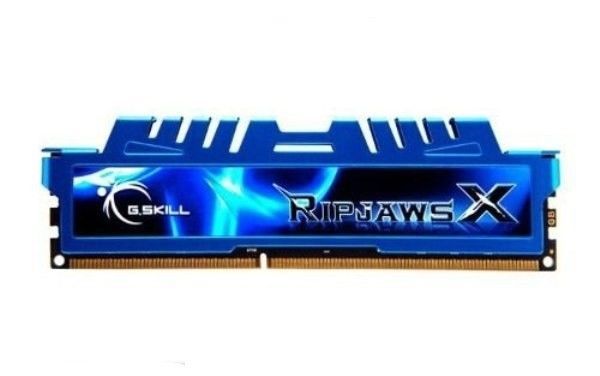 Memoria G.Skill Ripjaws X 4GB (1x4) DDR3 1866MHz Azul, F3-14900CL8S-4GBXM