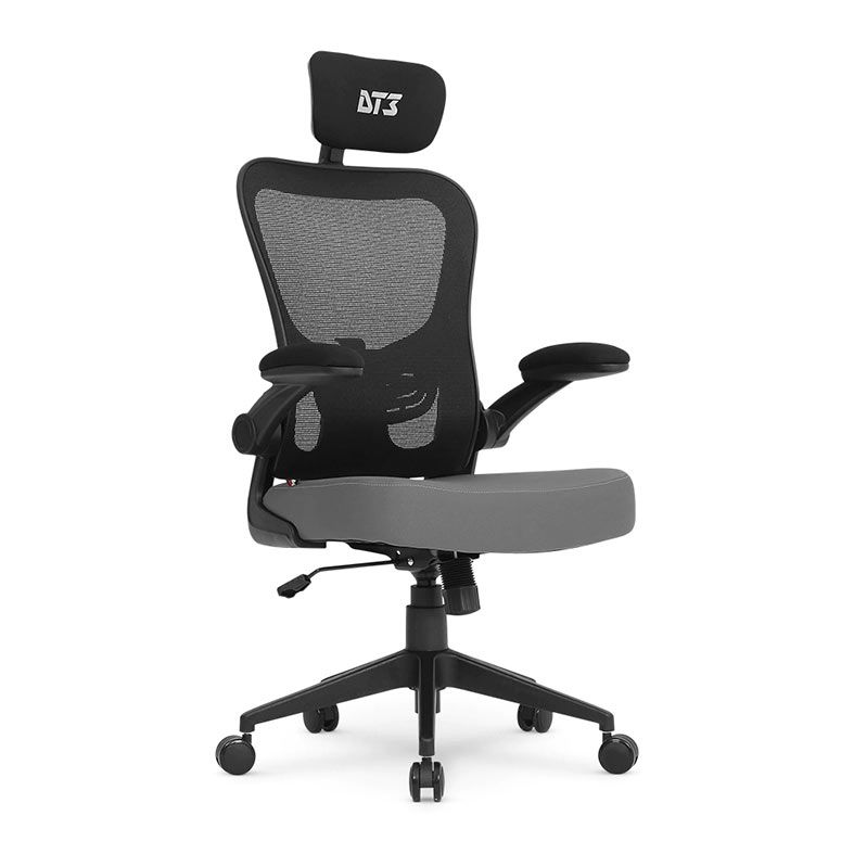 Cadeira Office DT3 Vita Headrest, Cinza, 14231-1