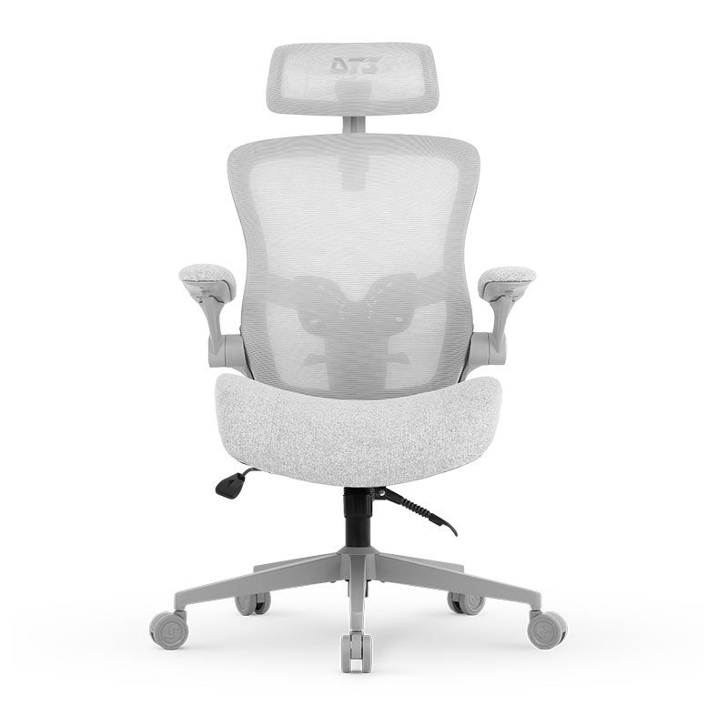 Cadeira Office DT3 Vita Super Headrest, Cinza Claro, 14392-9