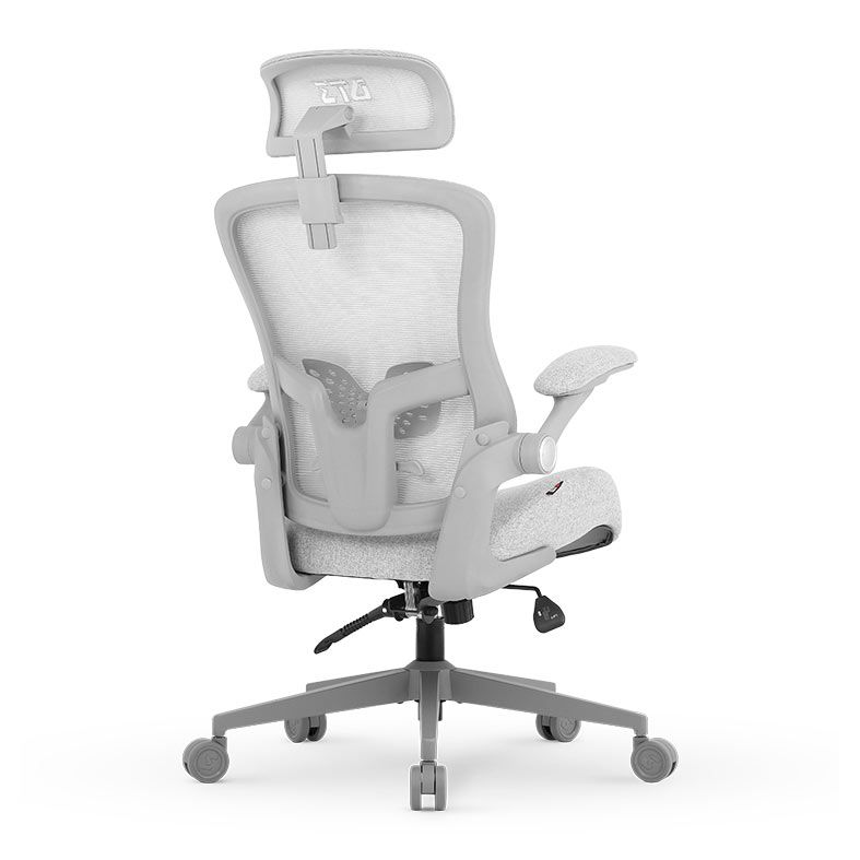 Cadeira Office DT3 Vita Super Headrest, Cinza Claro, 14392-9