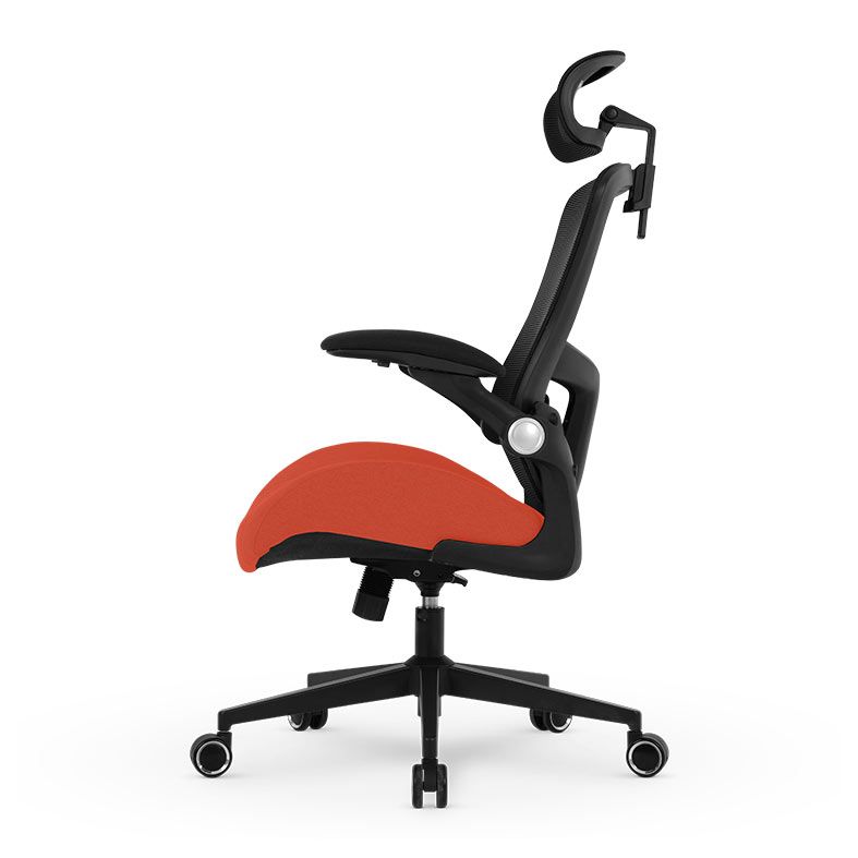 Cadeira Office DT3 Vita Super H, Laranja e Preto, 14399-6