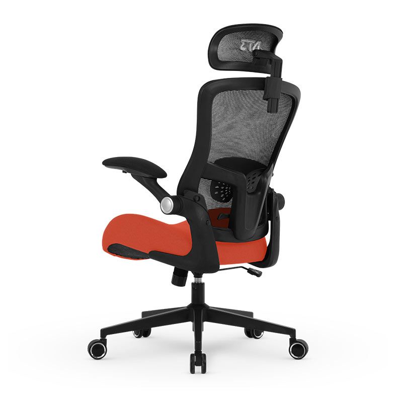 Cadeira Office DT3 Vita Super H, Laranja e Preto, 14399-6