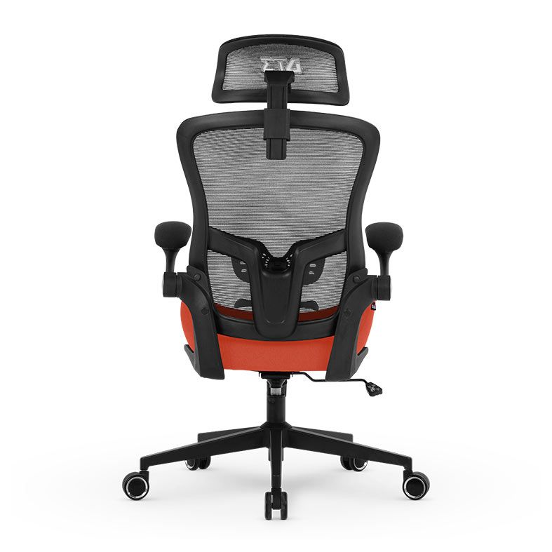 Cadeira Office DT3 Vita Super H, Laranja e Preto, 14399-6