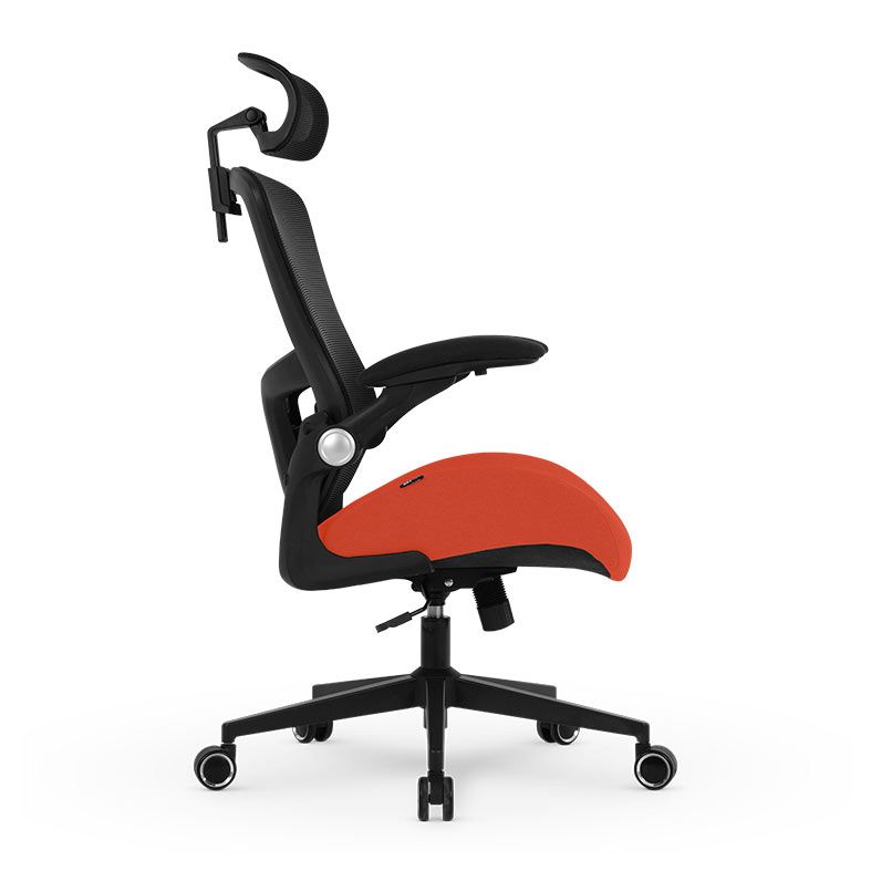 Cadeira Office DT3 Vita Super H, Laranja e Preto, 14399-6