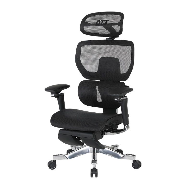 Cadeira Ergonomica DT3 ErgoOne Atom, Tecnologia Airsystem, Preto, 14551-6
