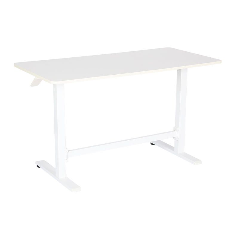 Mesa DT3 Ergo, 120cm, Com Regulagem de Altura a Gas, Branco, 14699-9