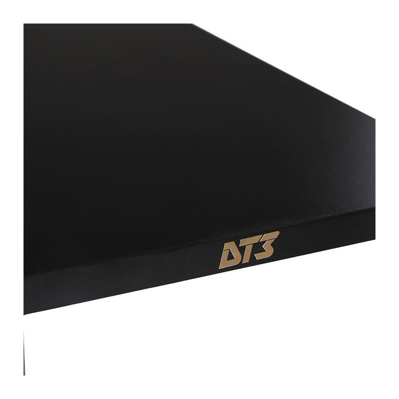 Mesa DT3 Ergo, 120cm, Com Regulagem de Altura a Gas, Preto, 14706-8