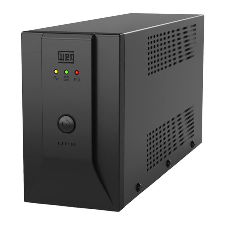 Nobreak WEG Home, 600VA/300W, Bivolt, Preto, 15002058