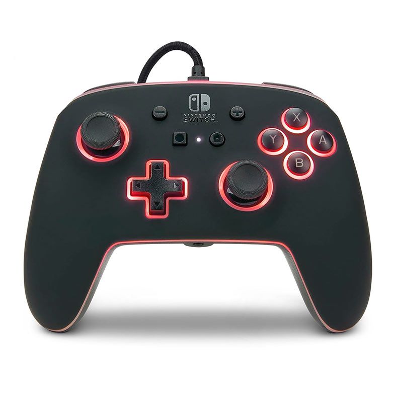 Controle PowerA Spectra, USB, Para Nintendo Switch, Preto, 1510925