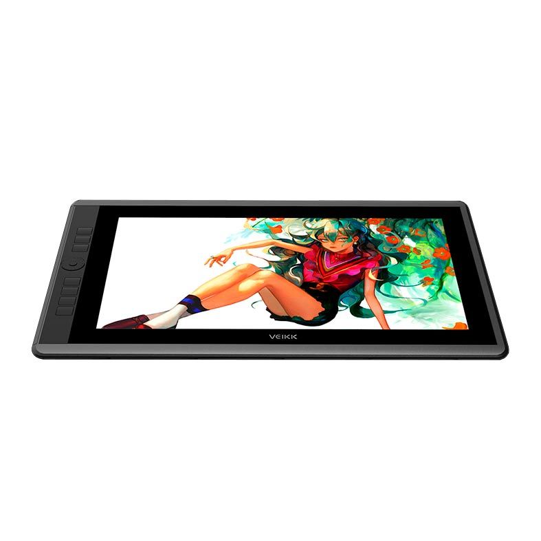 Display Interativo Veikk VK1560 PRO, 15.6 Pol, 5080LPI, Niveis de Pressao 8192, 1560PRO-US