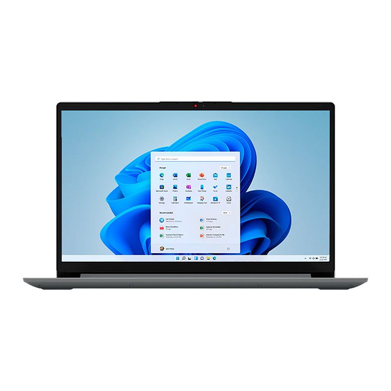 Notebook Lenovo Ideapad 1 15AMN7, 15.6 Pol, AMD Ryzen 3 7320U, 8GB DDR4, SSD 256GB, Cinza, 15AMN7