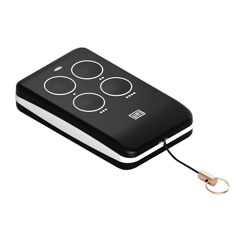 Controle Remoto RF Weg Home, 4 Botoes, Preto, 16016209
