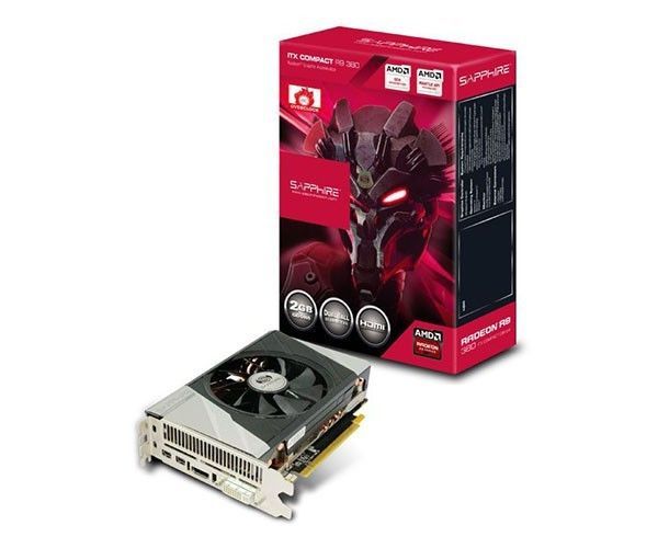 Placa de Video Sapphire Radeon R9 380 2GB GDDR5 ITX Compact 256-bit, 11242-00-20G