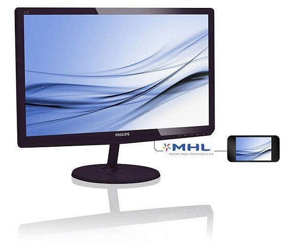 Monitor Philips 21.5 Pol. LED IPS Full HD 5ms, 227E6EDSD