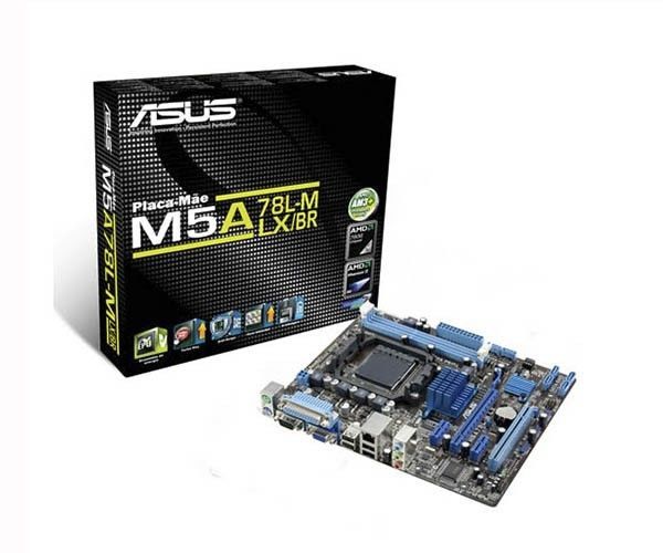 Placa Mae Asus M5A78L-M LX/BR DDR3 Socket AM3+ Chipset AMD 760G