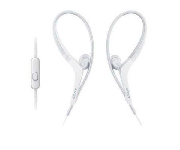 Fone de Ouvido Intra-auricular Sony Para Esporte, Branco, MDRA-S410AP 