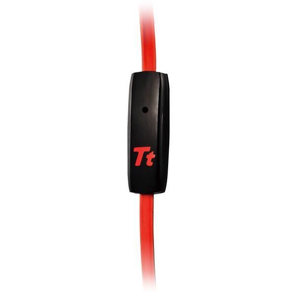 Fone Thermaltake Tt eSports Isurus Dub In-ear Red, HT-ISU005EBRE-A - BOX