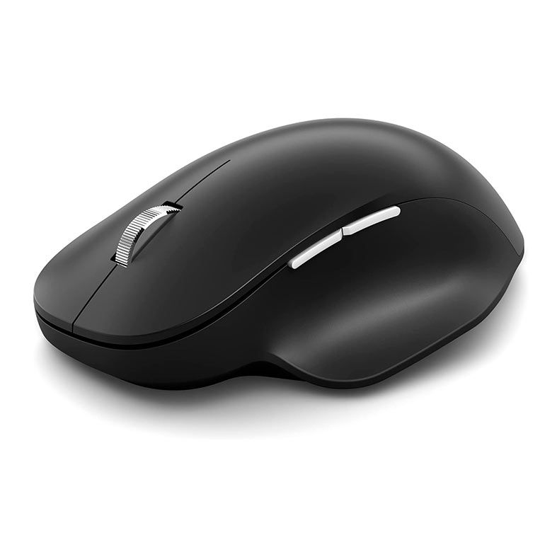 Mouse Ergonomico Microsoft, 2.4 GHz, Wireless, Preto, 222-00003