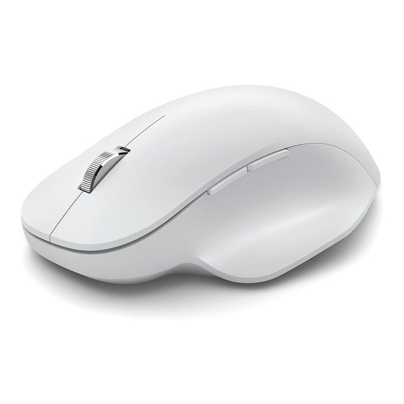 Mouse Ergonomico Microsoft, 2.4 GHz, Wireless, Branco, 222-00019