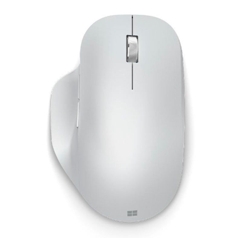 Mouse Ergonomico Microsoft, 2.4 GHz, Wireless, Branco, 222-00019