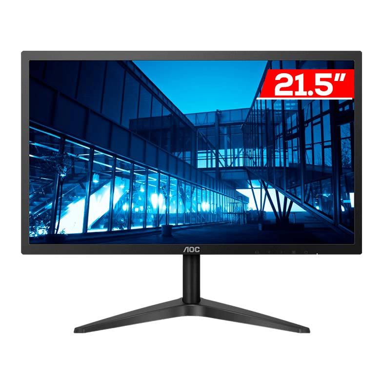 Monitor AOC B1 21.5" LED 5ms 60Hz FHD FlickerFree VGA/HDMI, 22B1H