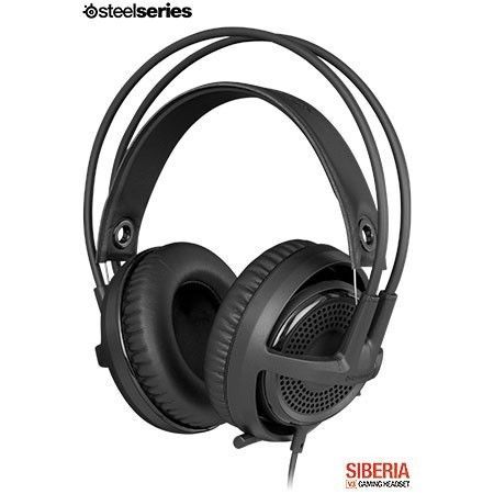 Fone Headset Steelseries Siberia V3 Black Edition, 61357 - BOX