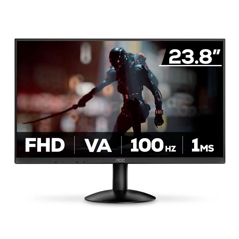 Monitor Gamer Aoc 24B30HM2, 23.8 Pol, VA, FHD, 1ms, 100Hz, HDMI/VGA, 24B30HM2