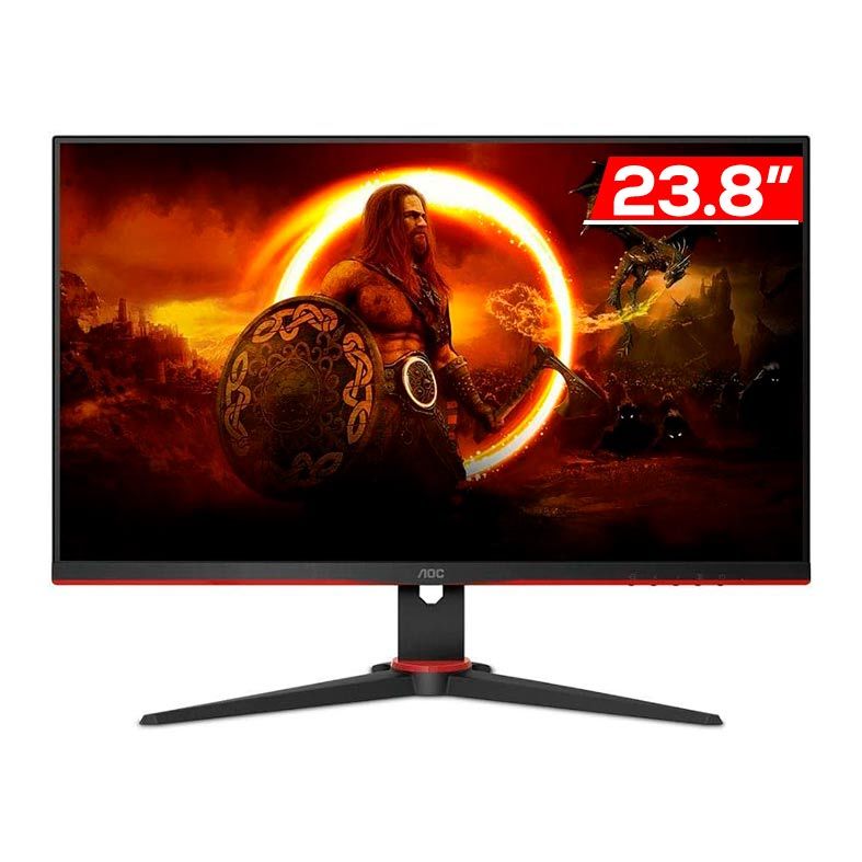 Monitor Gamer AOC Viper, 23.8 Pol, VA, FHD, 165Hz, 1ms, FreeSync , VGA/HDMI/DP, 24G2SE
